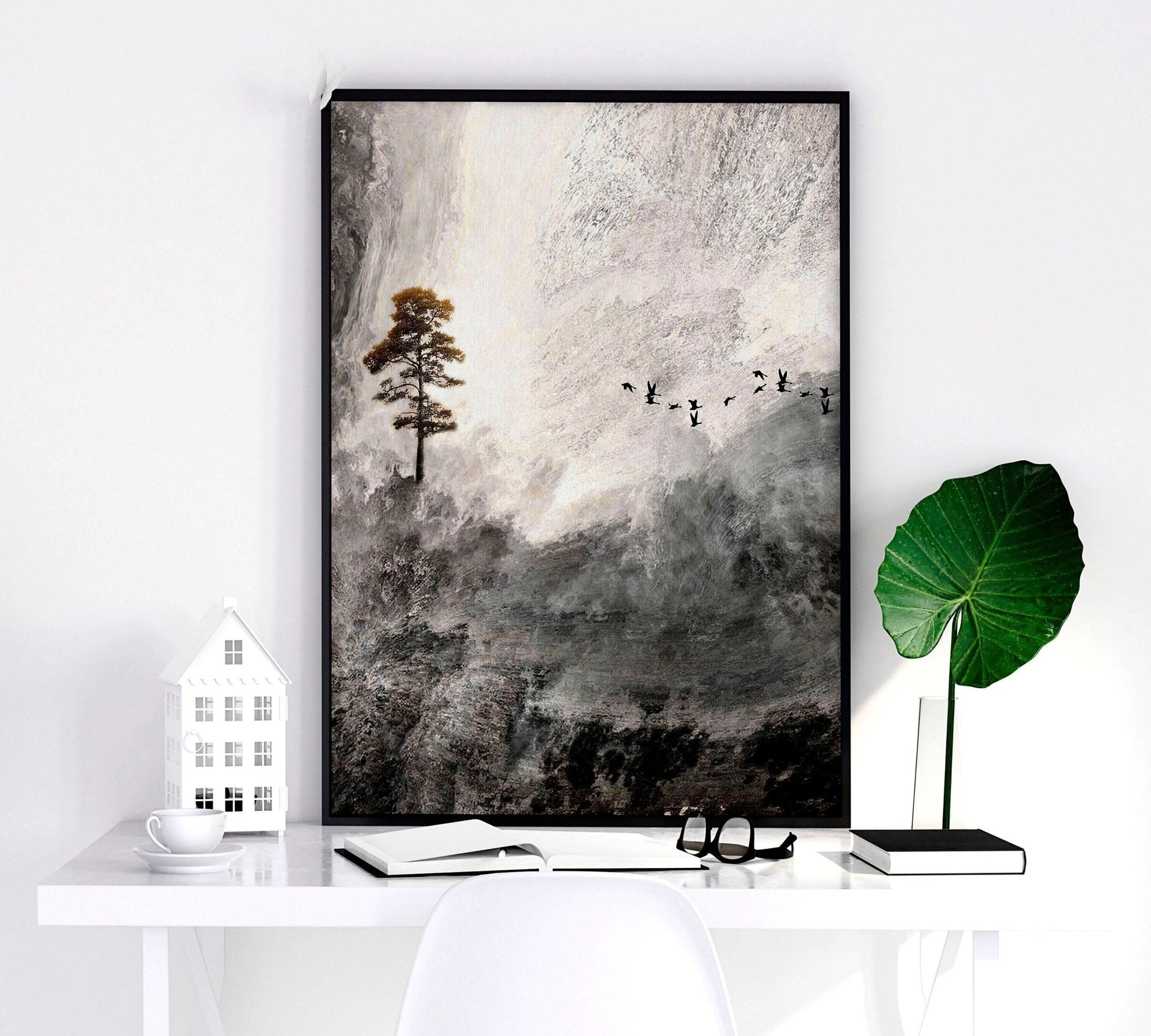 Living room art wall | set of 3 Landscape art prints
