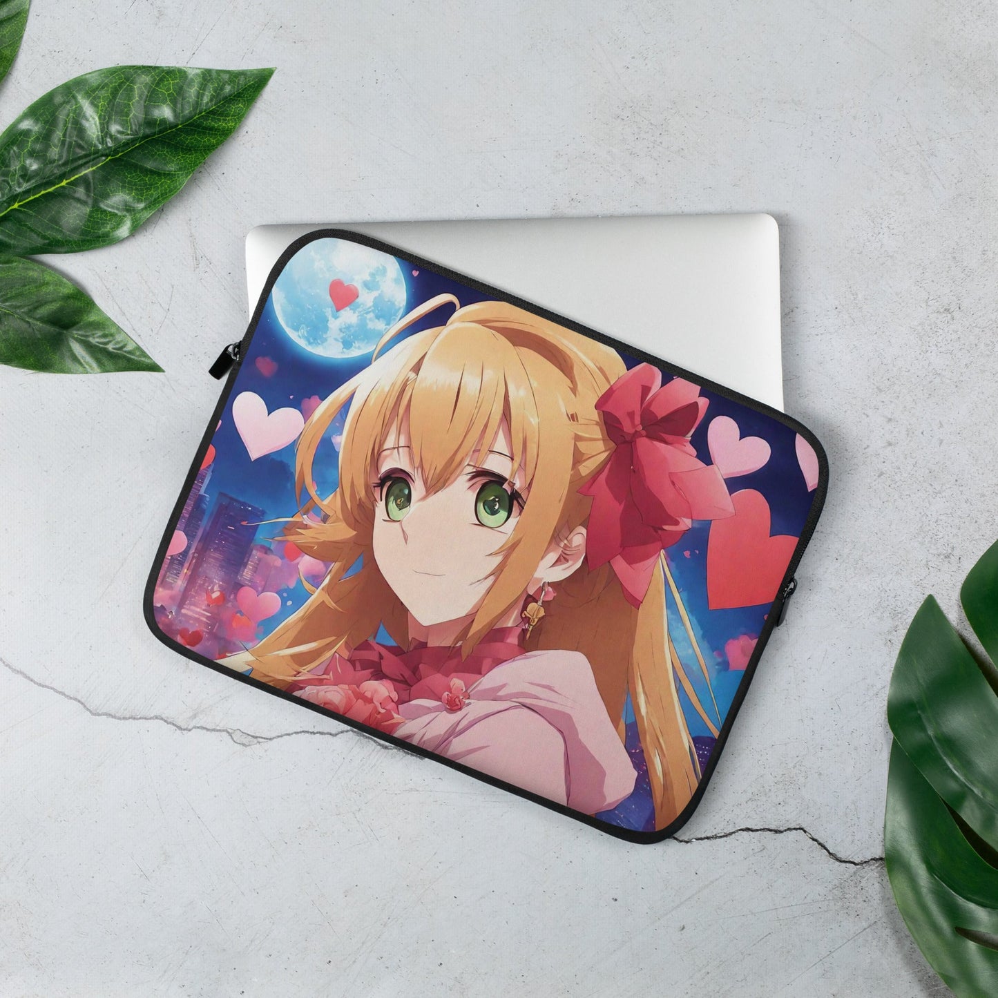 Anime Laptop Sleeve | AI-Designed Protection for 13″ & 15″ Laptops