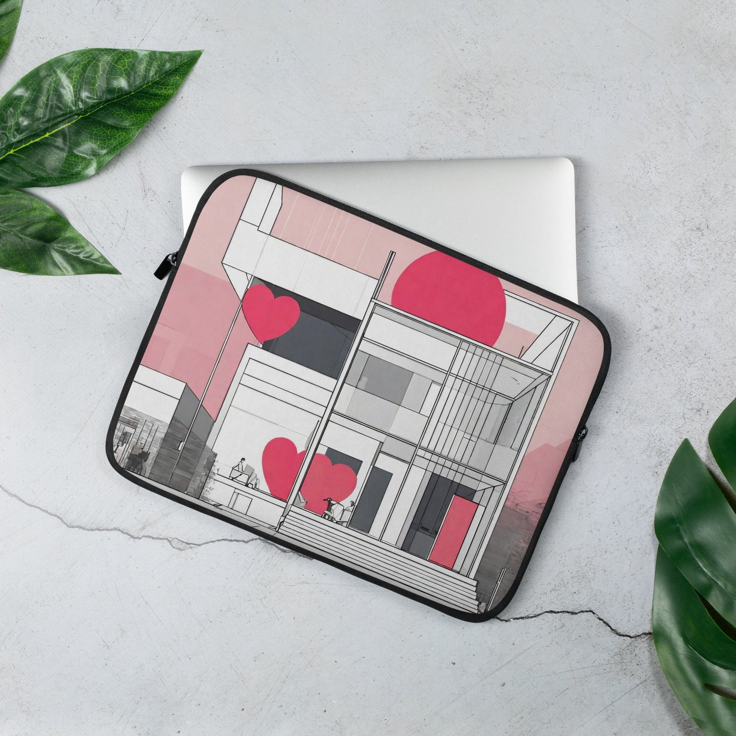 Architectural Laptop Sleeve | AI-Designed Protection for 13″ & 15″ Laptops
