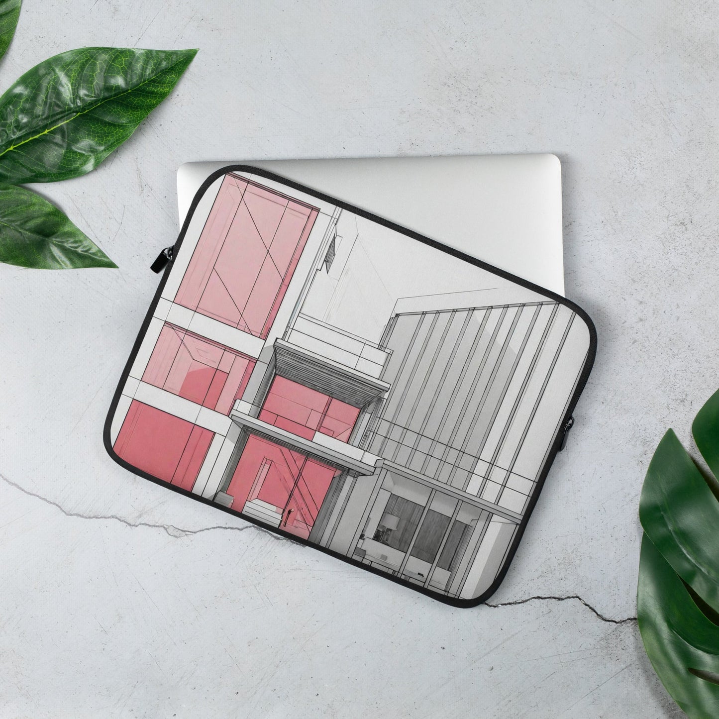 Architectural Laptop Sleeve | AI-Designed Protection for 13″ & 15″ Laptops