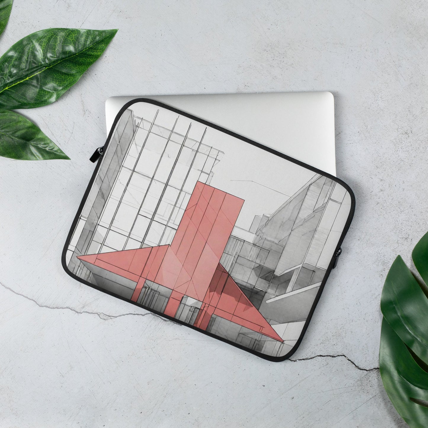Architectural Laptop Sleeve | AI-Designed Protection for 13″ & 15″ Laptops