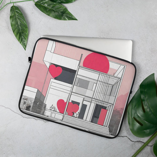 Architectural Laptop Sleeve | AI-Designed Protection for 13″ & 15″ Laptops