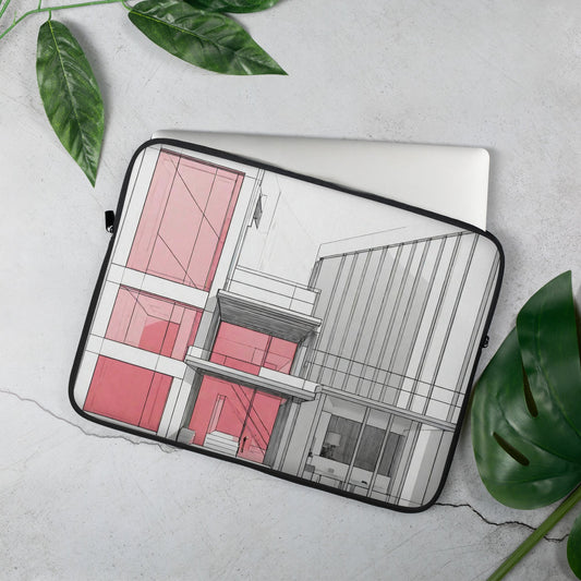 Architectural Laptop Sleeve | AI-Designed Protection for 13″ & 15″ Laptops