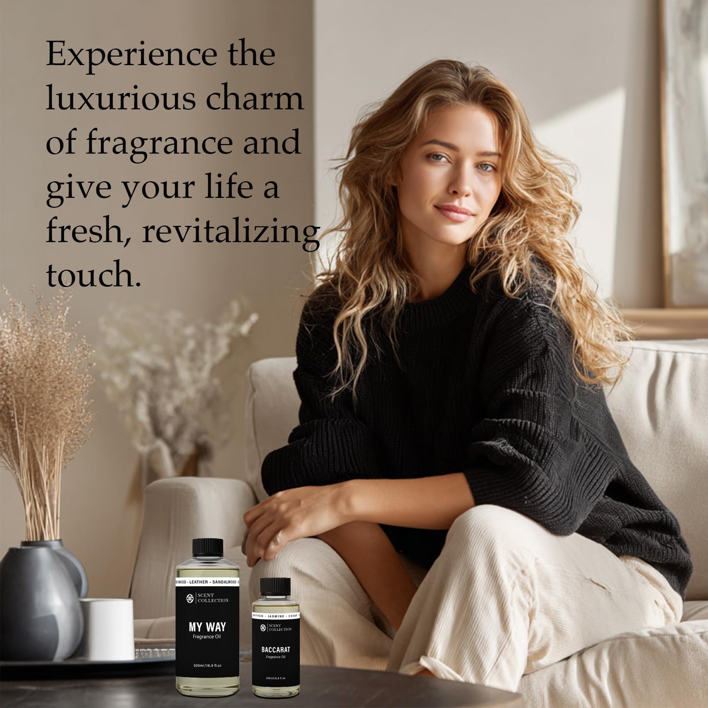 Dream On Luxury Hotel Scent Diffuser Oil 500ml White Tea – Waterless Refill