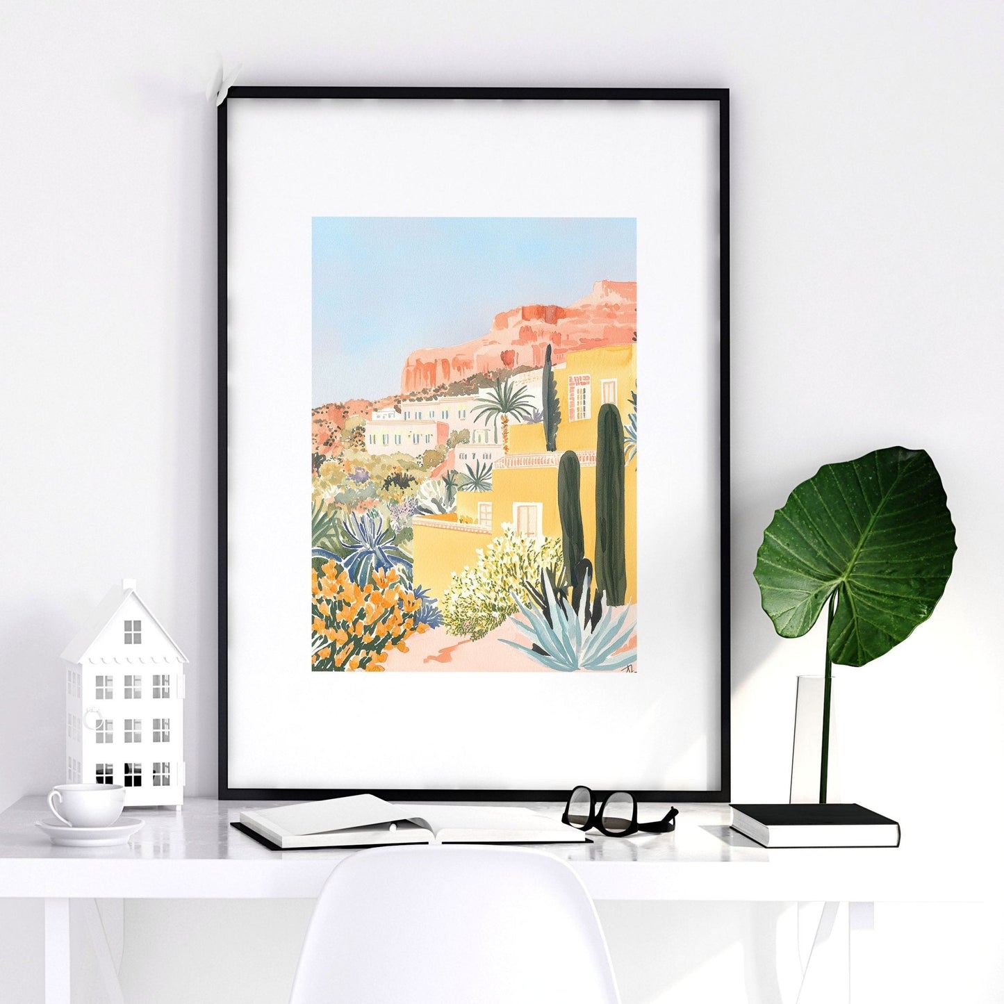 Large Wall Pictures | Set of 3 Beach Decor Wall art Prints