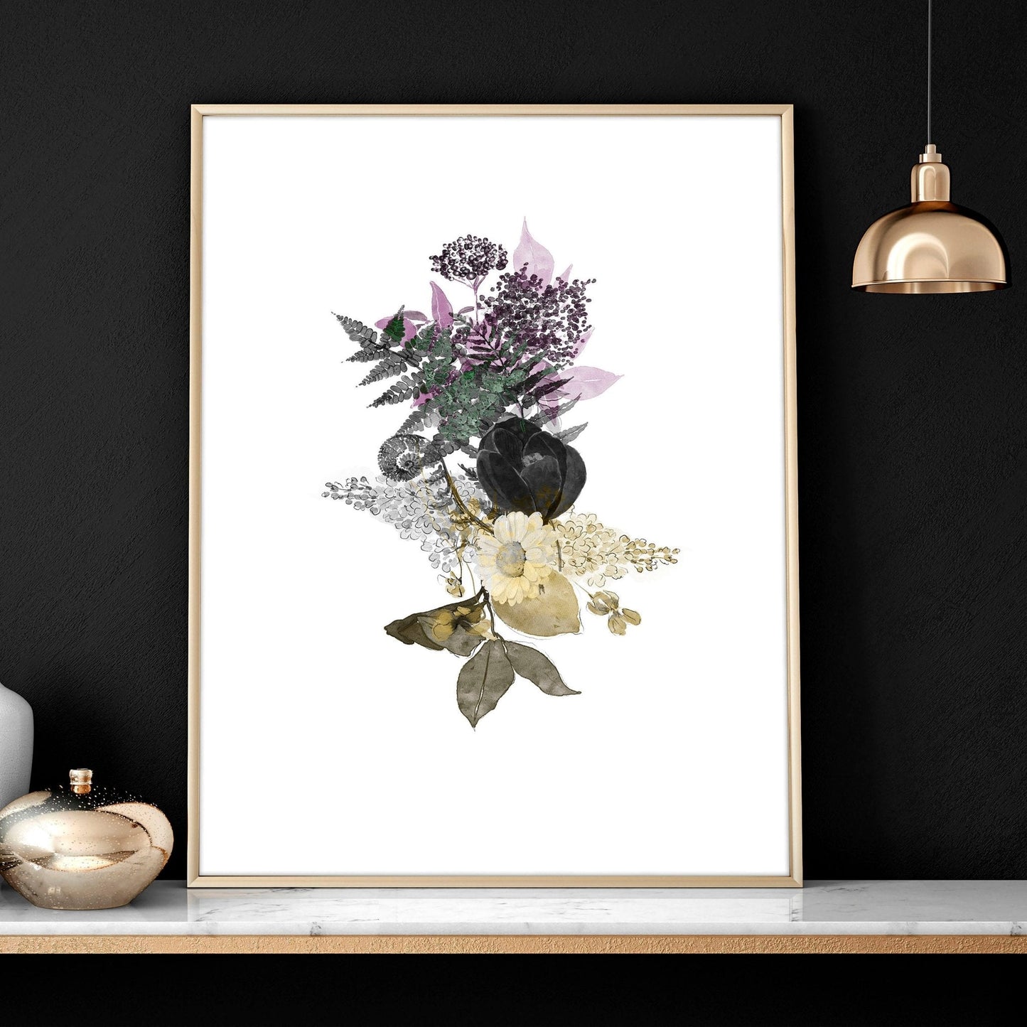 Large wall prints | set of 3 wall art for living room