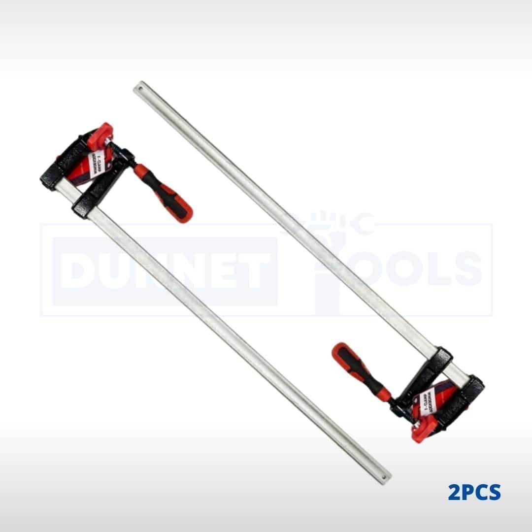 600 x 80mm F Clamp with Soft Grip Handle for Woodworking and DIY