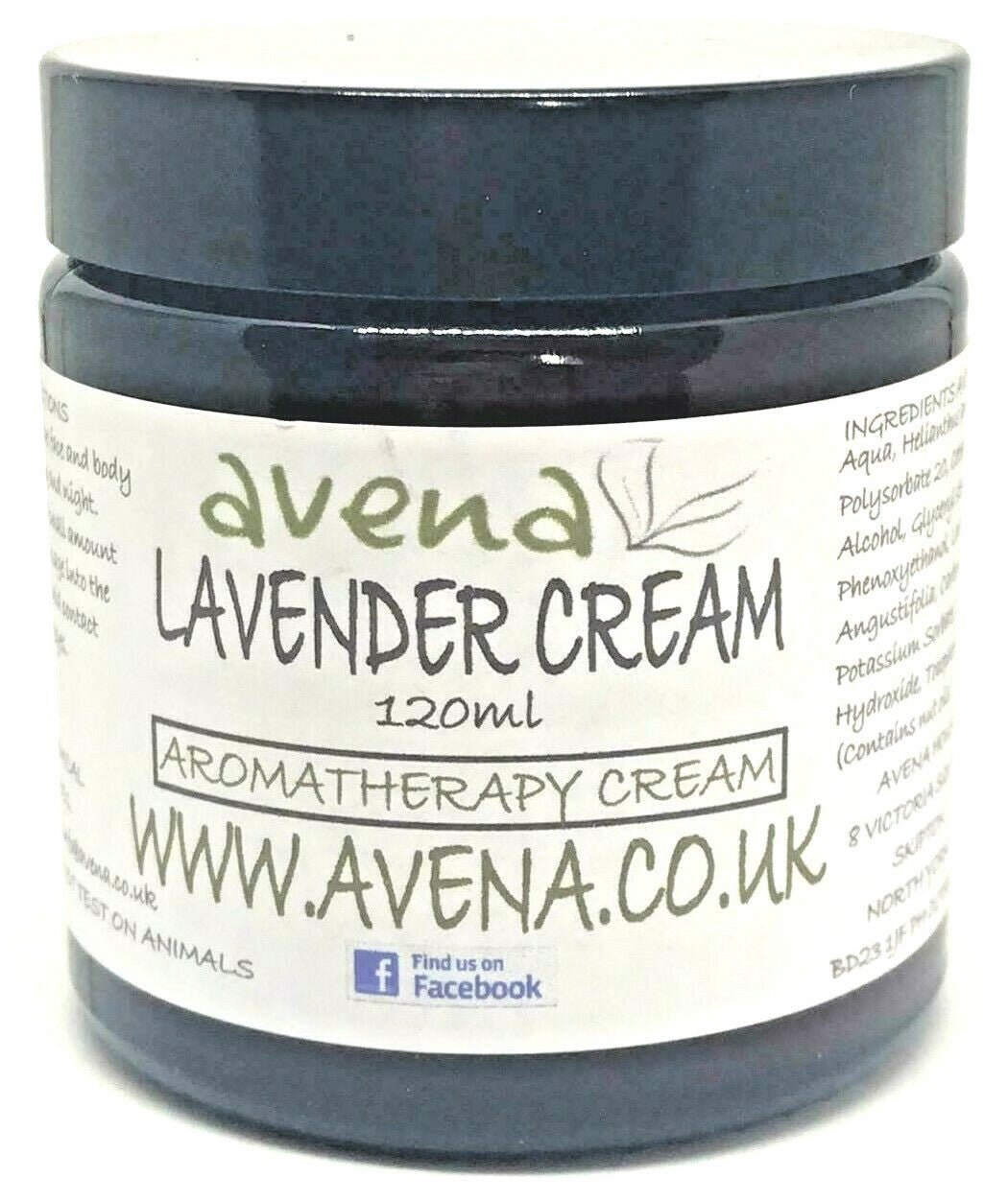 Lavender Cream Sleep Aid Hand Skin Baby All Natural Organic Massage Eczema