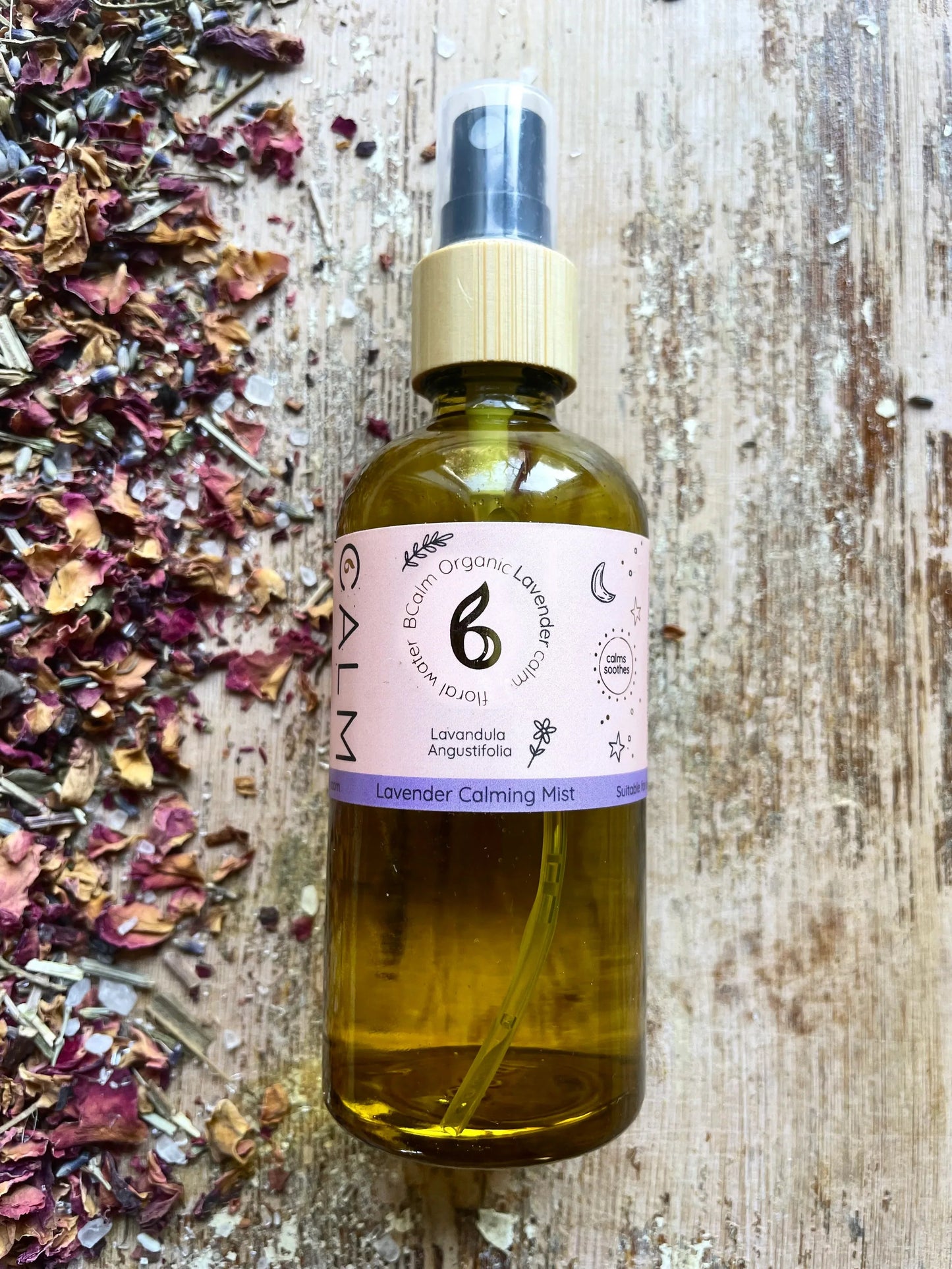 Organic Lavender Water Mist – Calming Facial & Pillow Spray