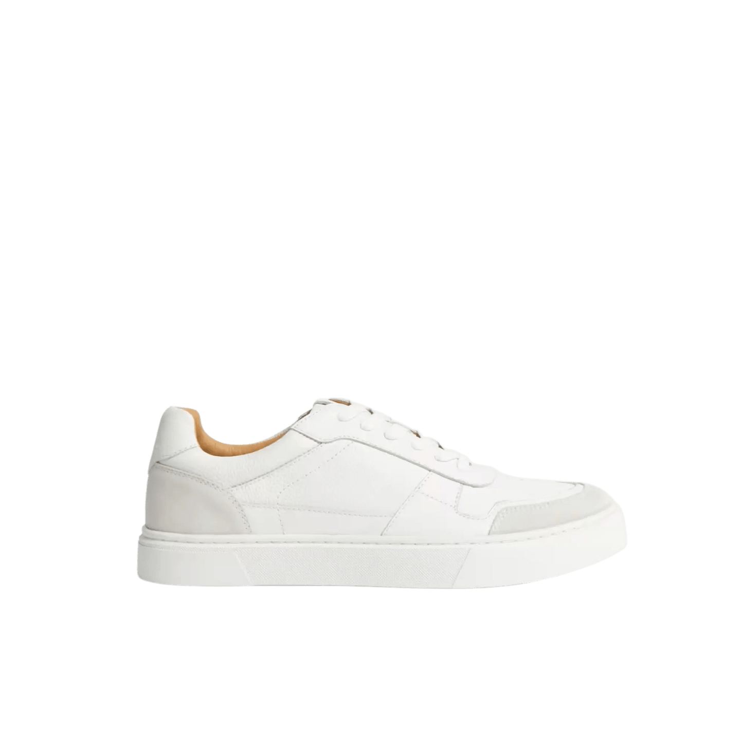 Leather Lace Up Performance Trainers with Freshfeet™