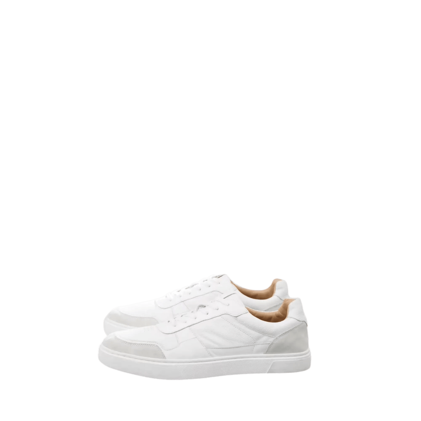Leather Lace Up Performance Trainers with Freshfeet™