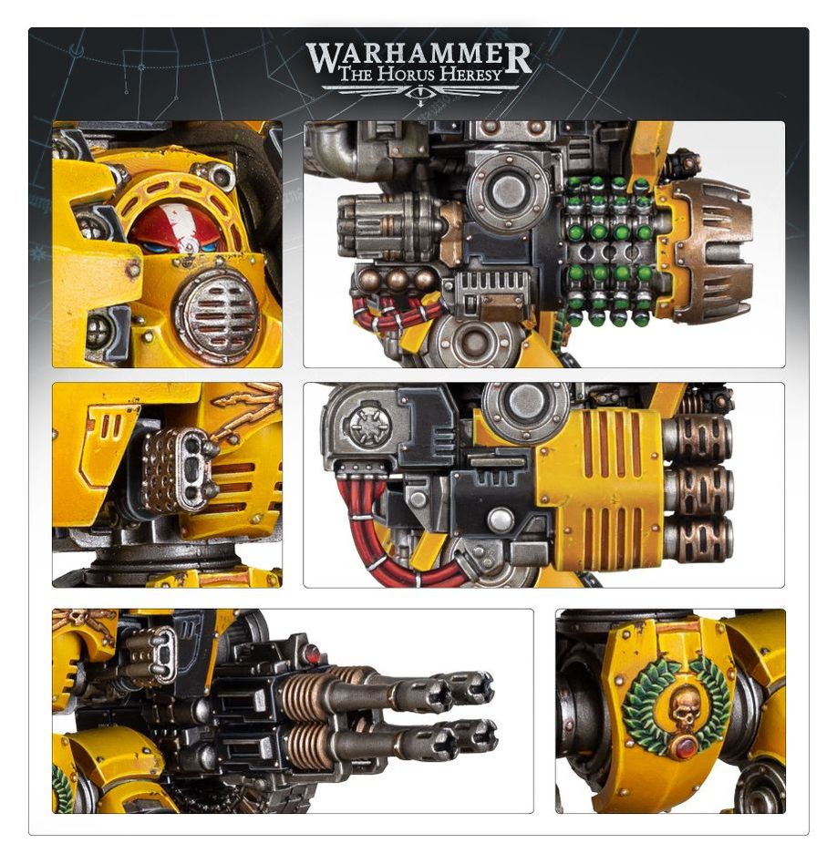 Legiones Astartes: Leviathan Siege Dreadnought with Ranged Weapons