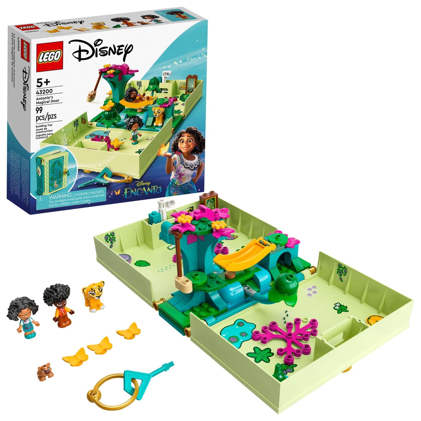 LEGO Disney Encanto Antonio’s Magical Door 43200 – 99-Piece Building Kit
