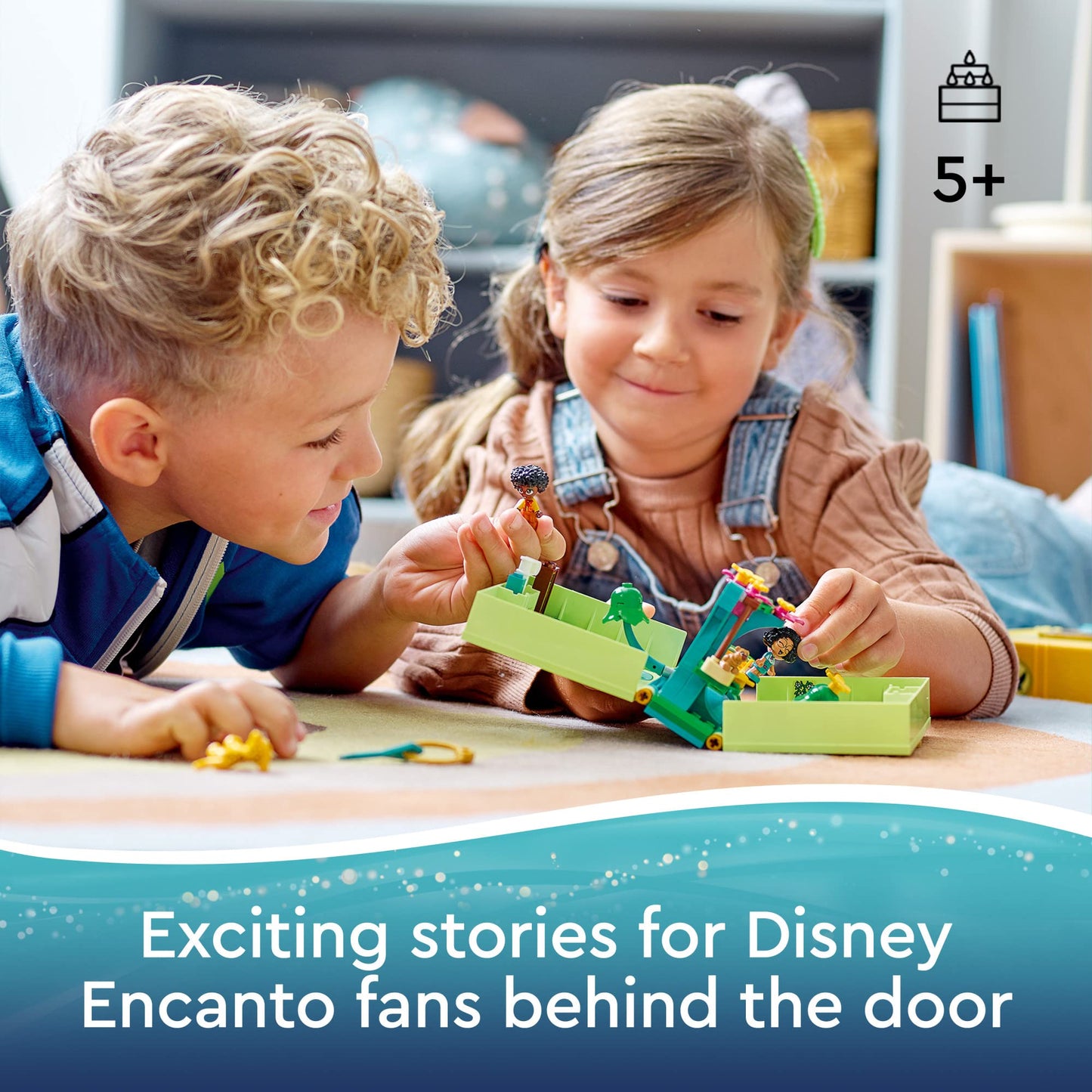 LEGO Disney Encanto Antonio’s Magical Door 43200 – 99-Piece Building Kit