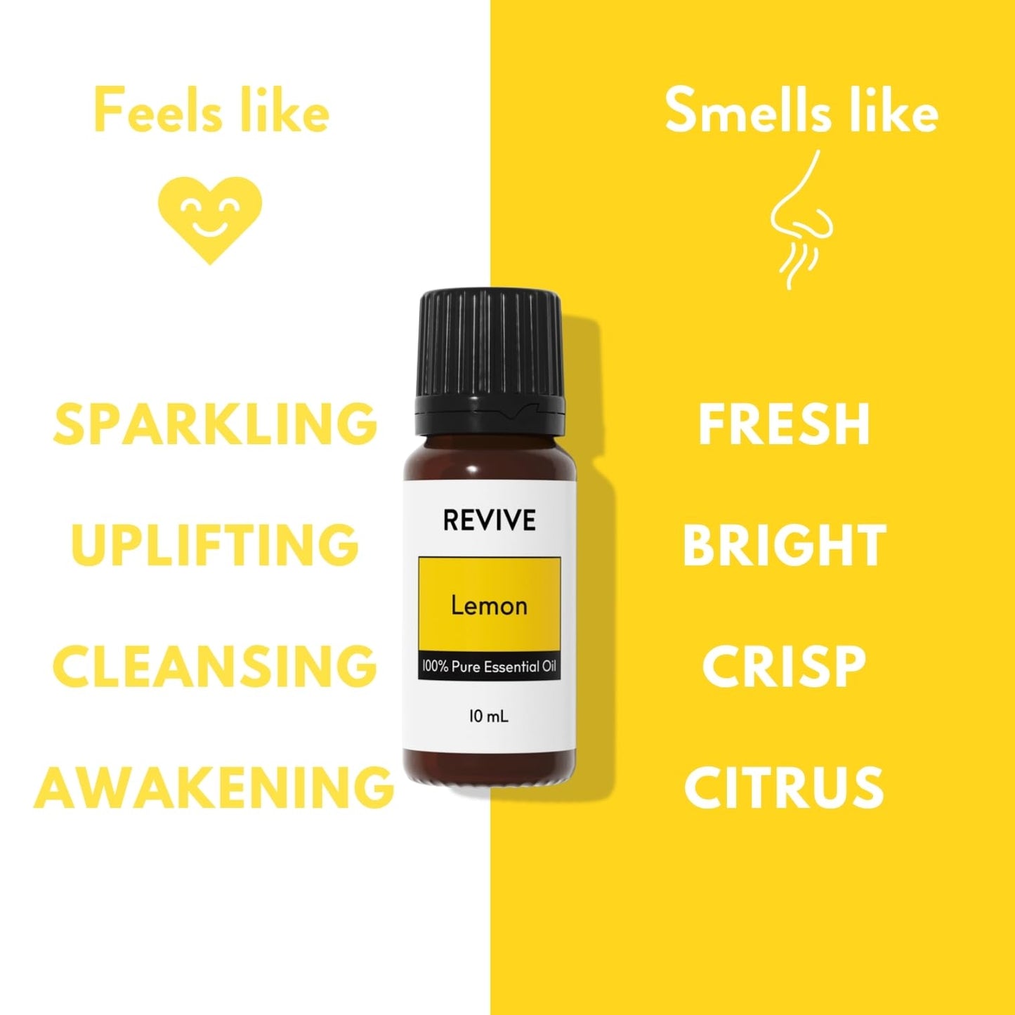 Lemon Essential Oil 120mL – Revive Essential Oils, 100% Pure Therapeutic Grade