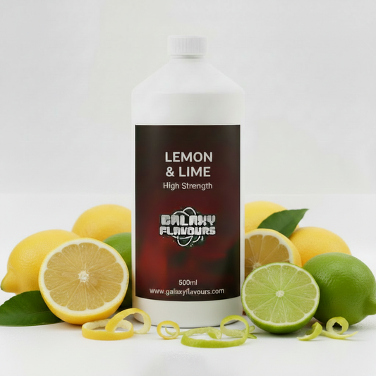 Lemon and Lime Food Flavouring - Professional High Strength - 500ml