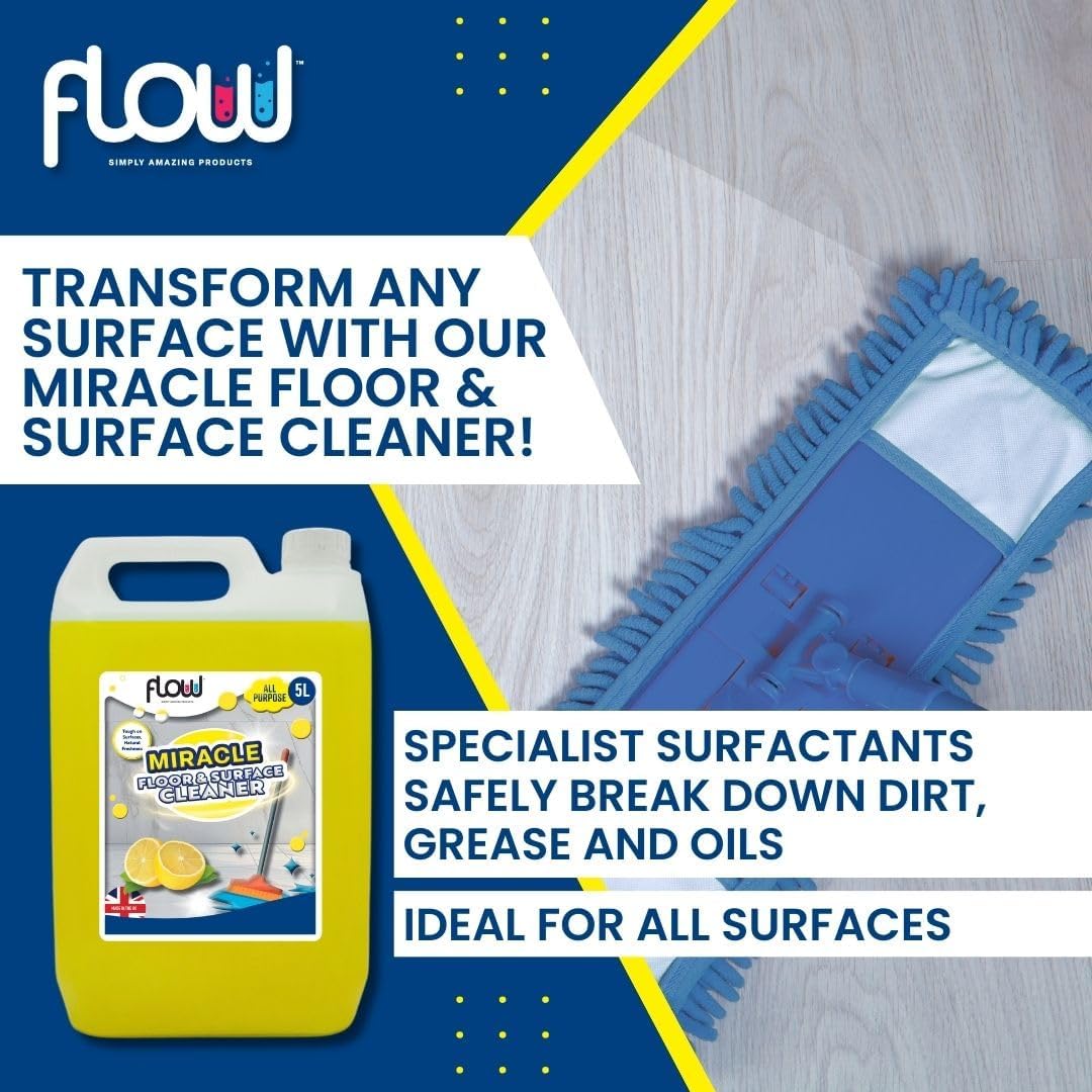 Lemon Floor & Surface All Purpose Cleaner Concentrate 5L