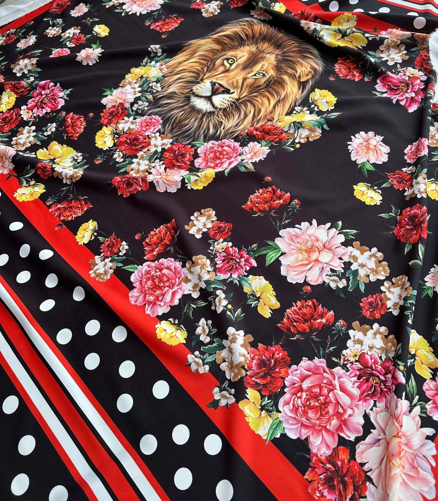 Floral Print Fabric by Metre