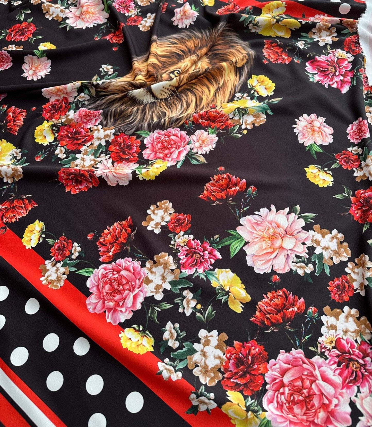 Floral Print Fabric by Metre