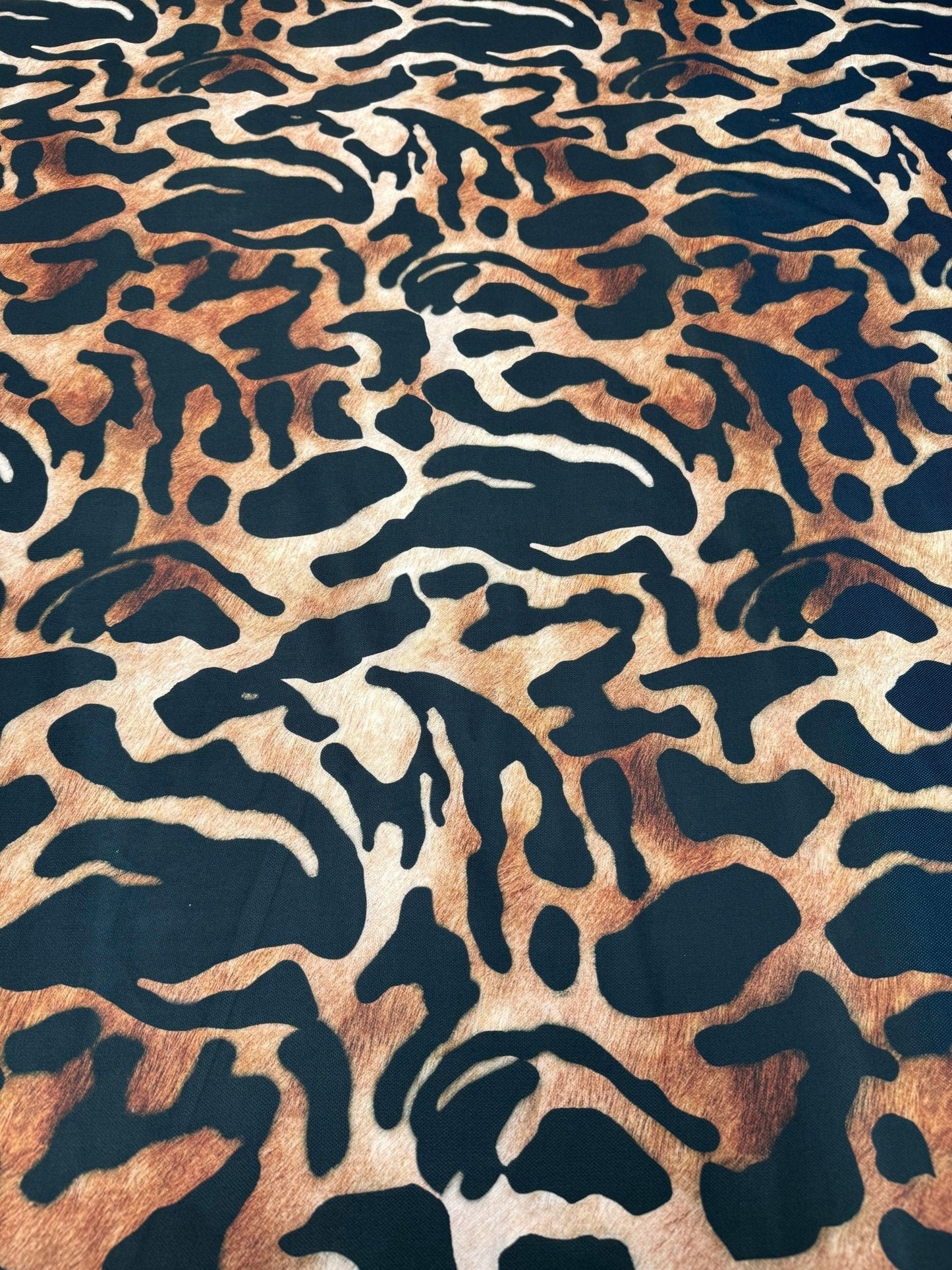 Big Leopard Print Fabric by Metre