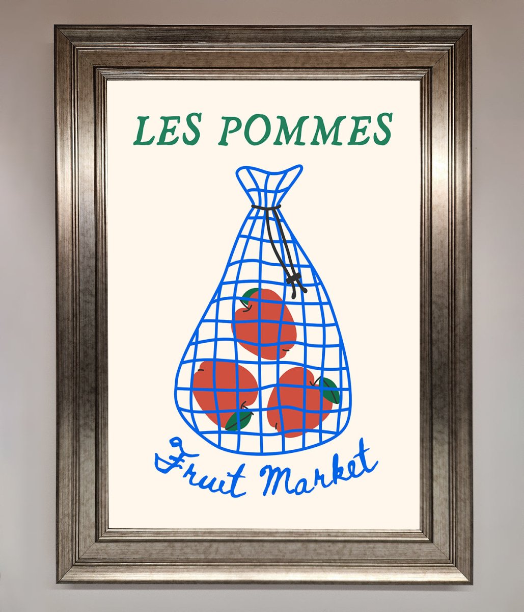 Les Pommes Framed Print
