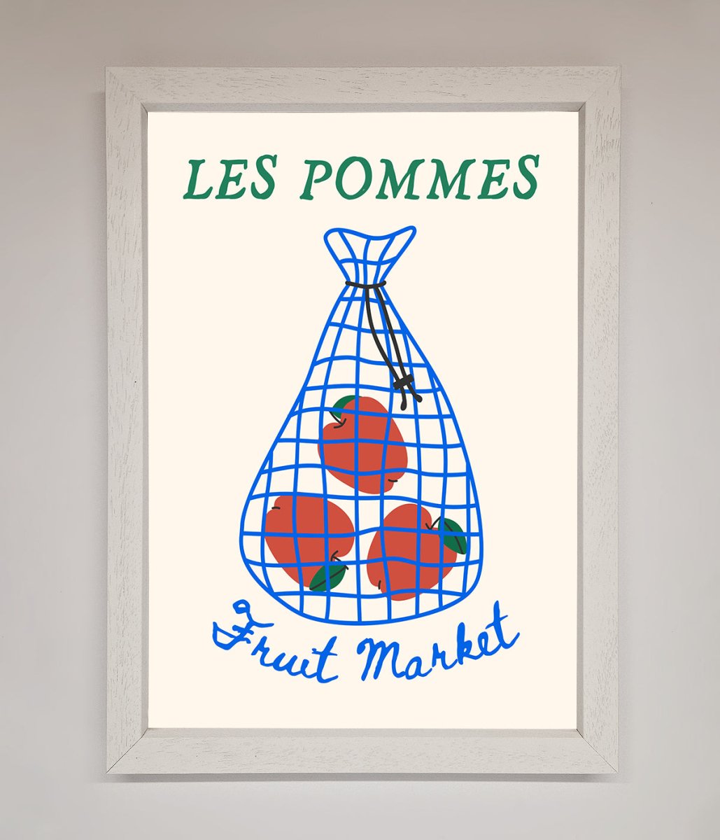 Les Pommes Framed Print