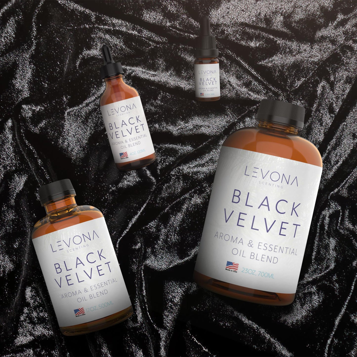 Levona Scents Black Velvette Diffuser Oils – Woody Citrus & Floral
