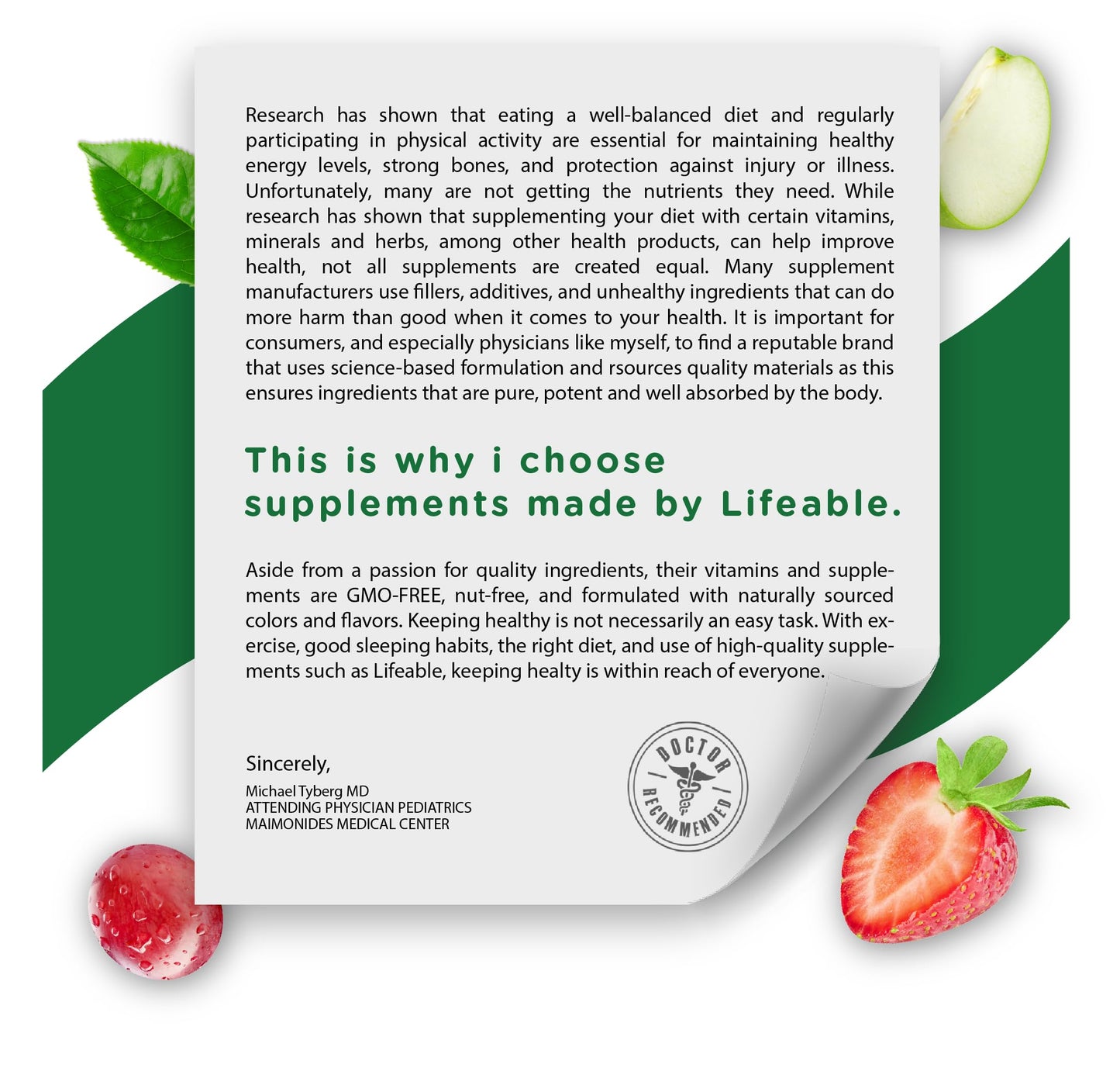 Lifeable Omega 3 for Kids Gummies | Vegan DHA Supplement | Plant-Based Flaxseed Oil | 60 Gummies
