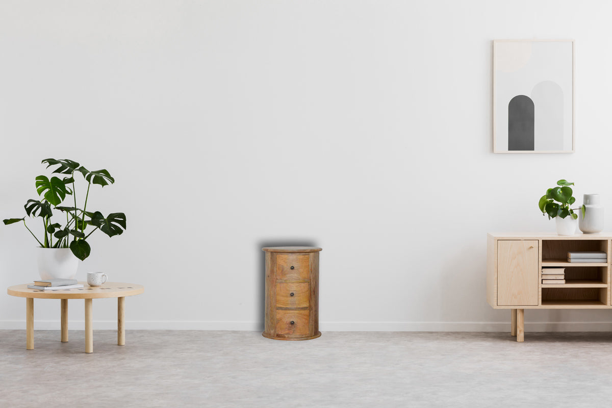 3 Drawer Drum Chest