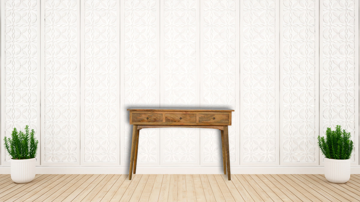 Large 3 Drawer Console