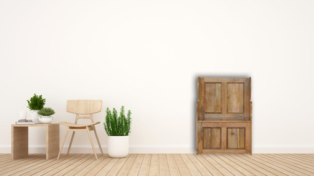 Small Monks Storage Bench