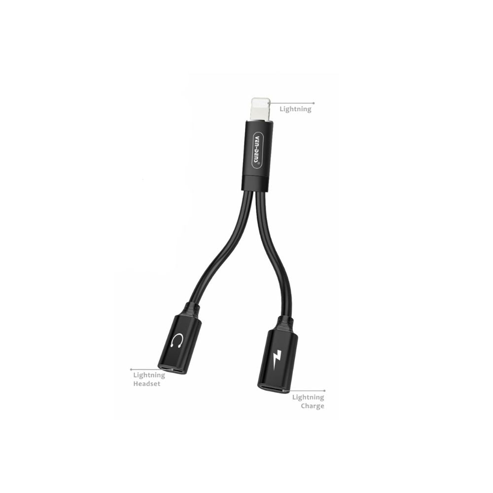 Lightning to Dual Lightning Adapter VD-AUX006