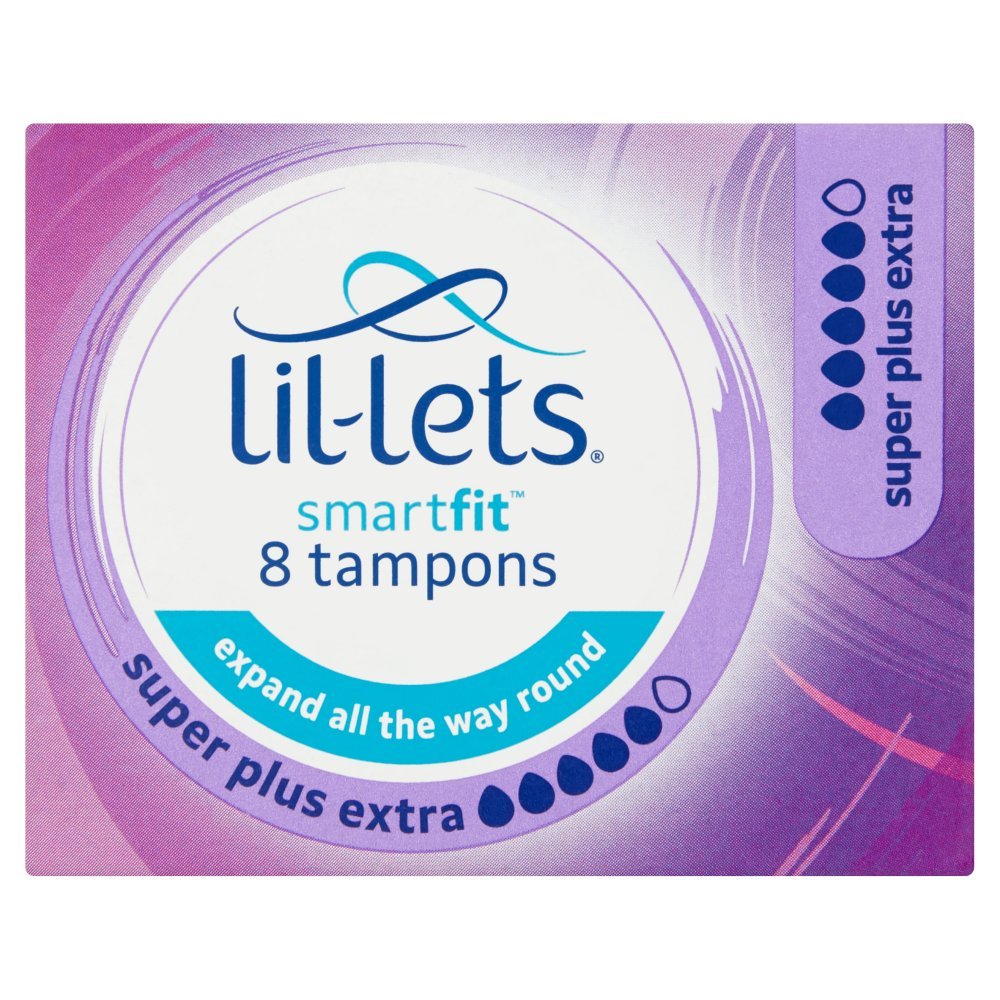 Lil-Lets Smartfit 10 Non-Applicator Tampons Regular (Box of 8)