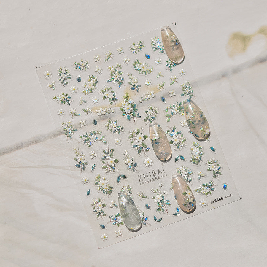 Hello Claws | Lily Flower Nail Deco Sticker