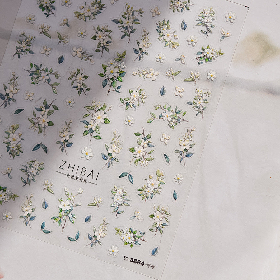 Hello Claws | Lily Flower Nail Deco Sticker