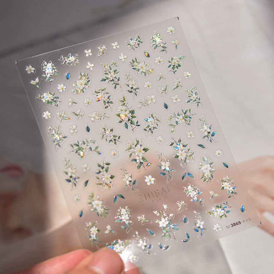 Hello Claws | Lily Flower Nail Deco Sticker