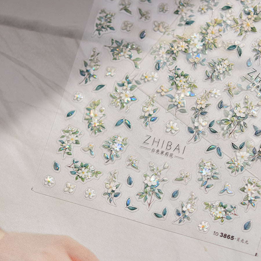 Hello Claws | Lily Flower Nail Deco Sticker