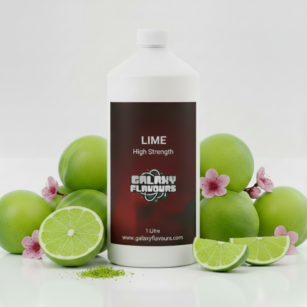 Lime Food Flavouring - Professional High Strength - 1 Litre