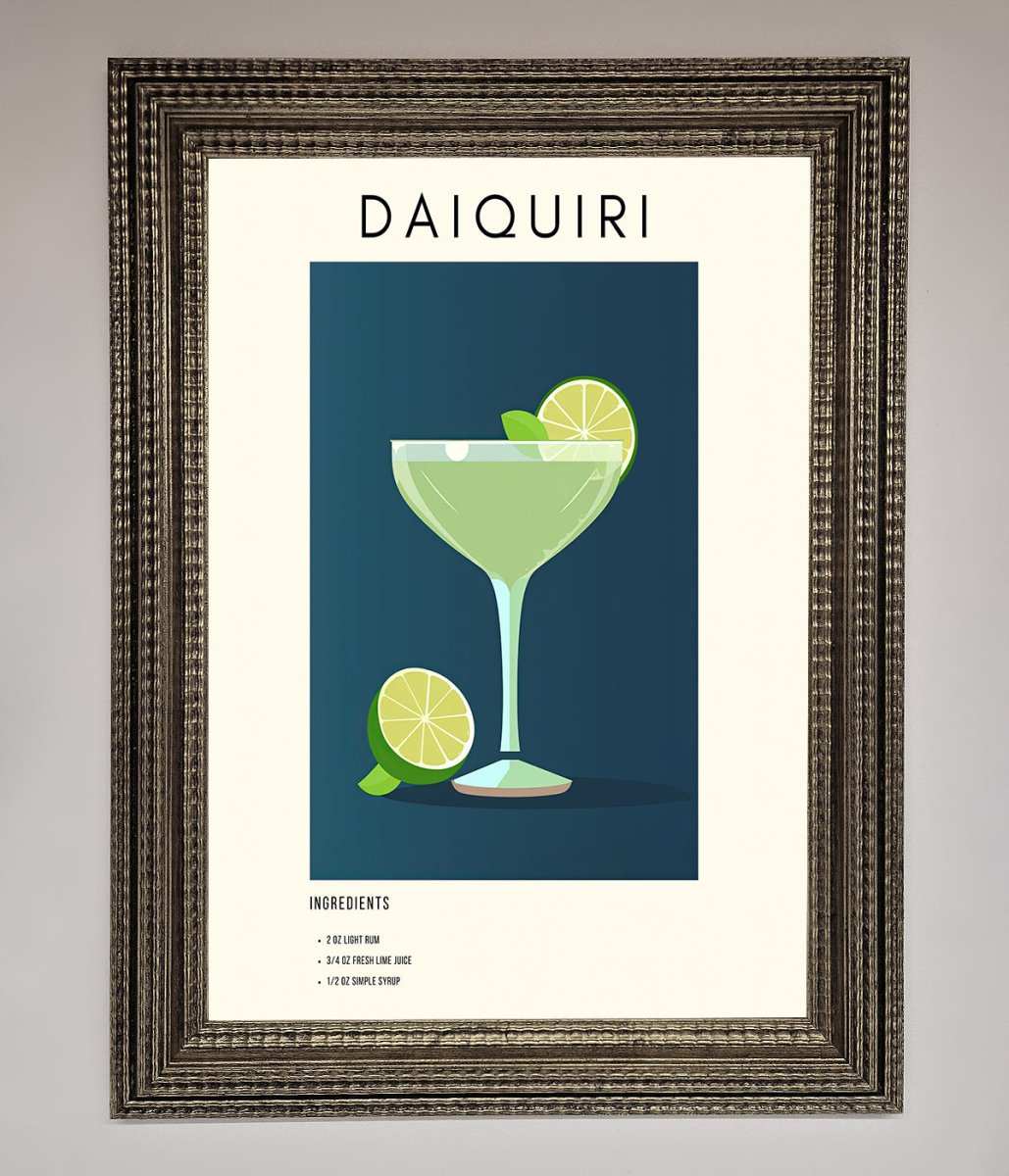 Lime Daiquiri Framed Poster