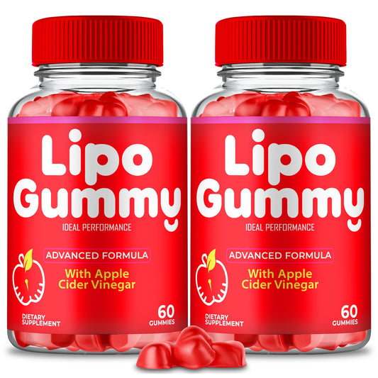 IDEAL PERFORMANCE Lipo Gummy – Keto ACV Gummies, Maximum Strength (2 Pack)