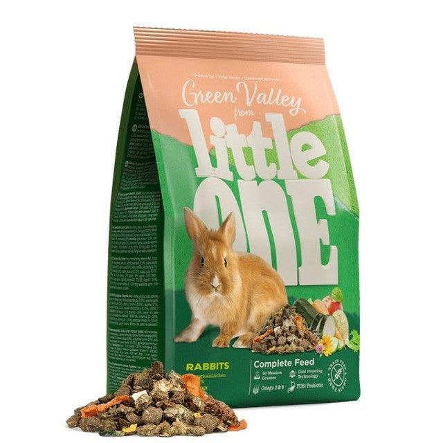 Little One Green Valley Fibrefood For Rabbits 750G — Case of 4