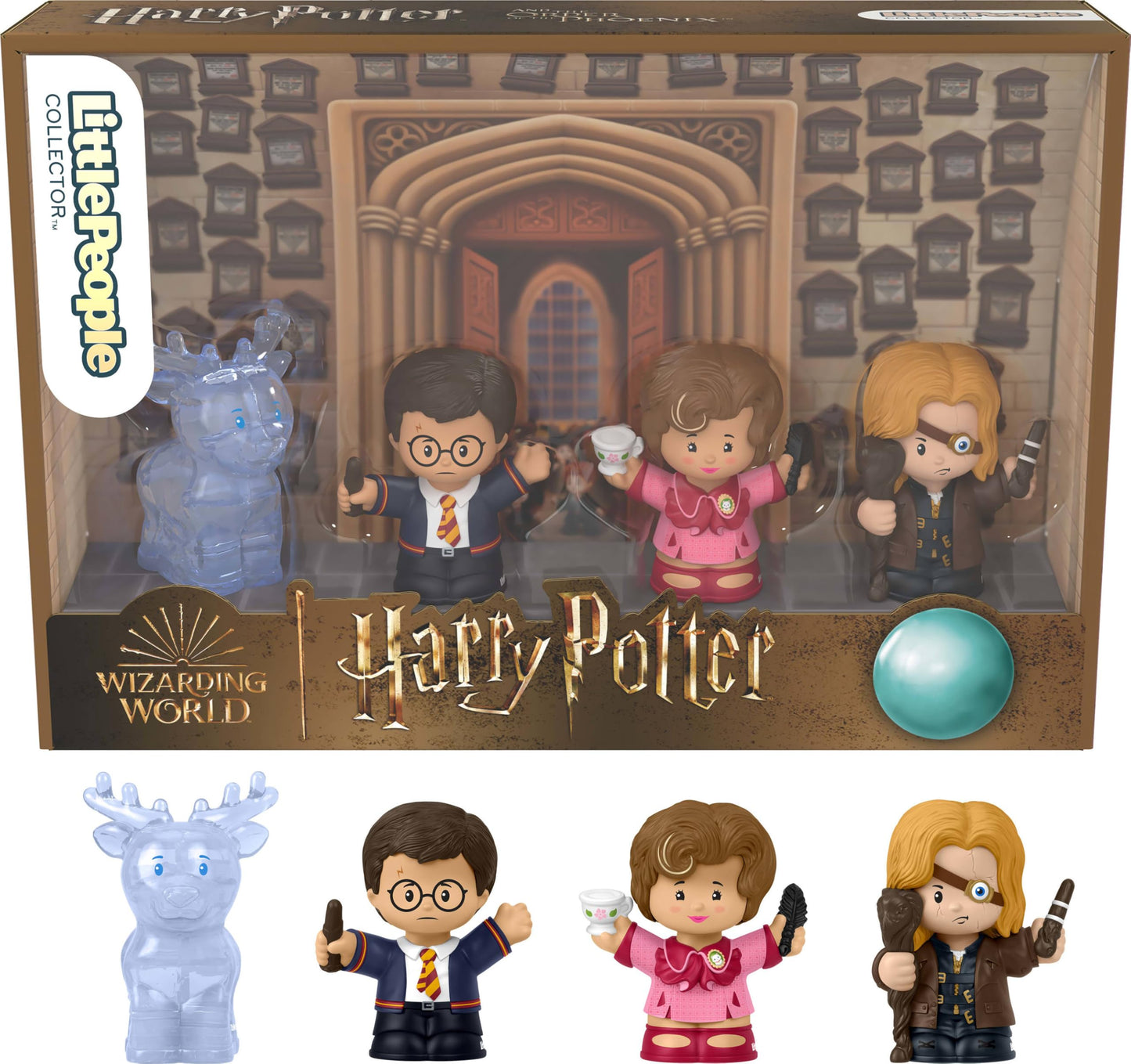Little People COLLECTOR Harry Potter and The Order of the Phoenix Special Edition Set - 4 Figures in Display Box