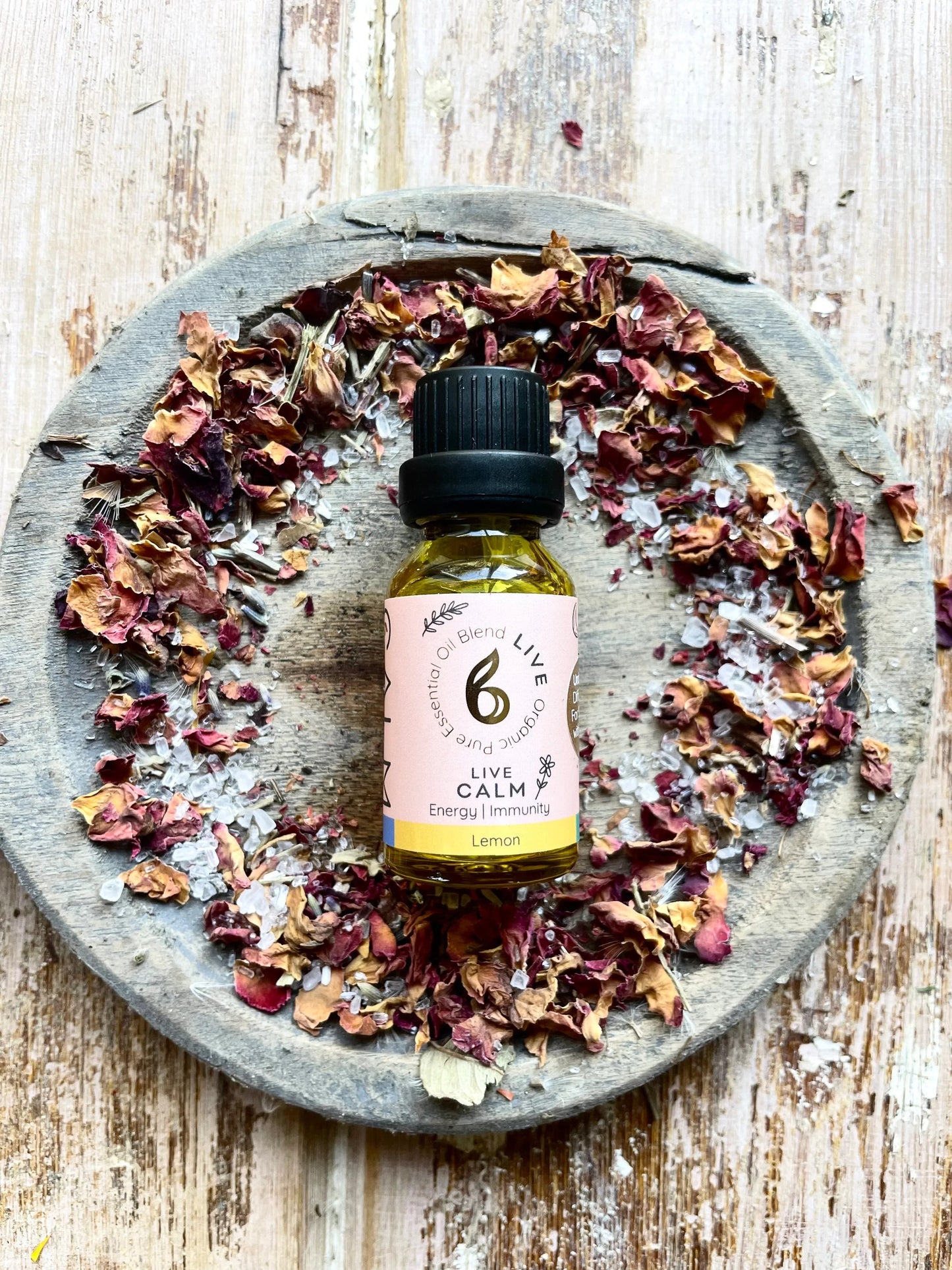 Live Calm – Energy & Immunity Boost Blend with Eucalyptus, Lemon & Peppermint