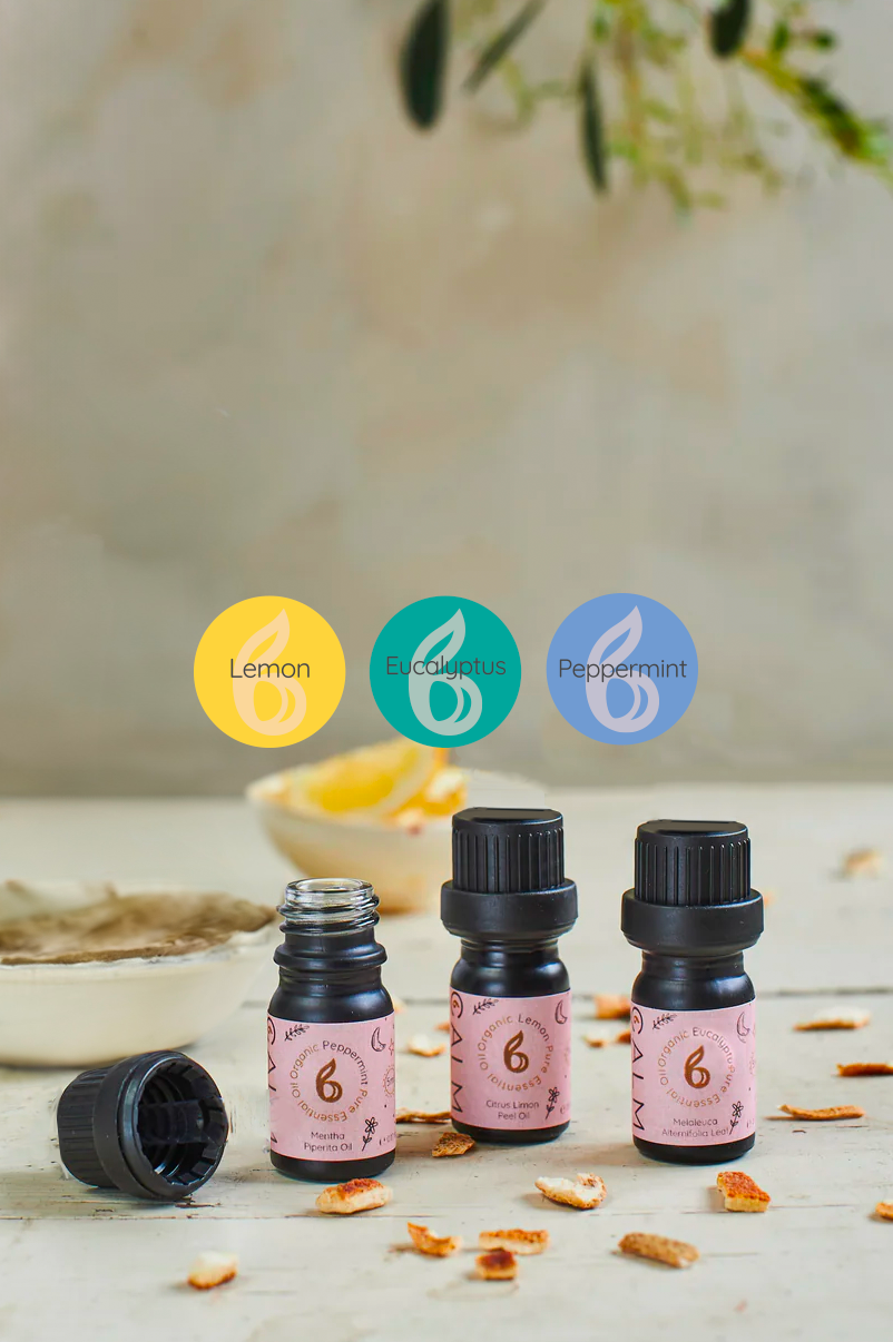 Live Calm Essential Oil Set - Energy & Immunity Boost