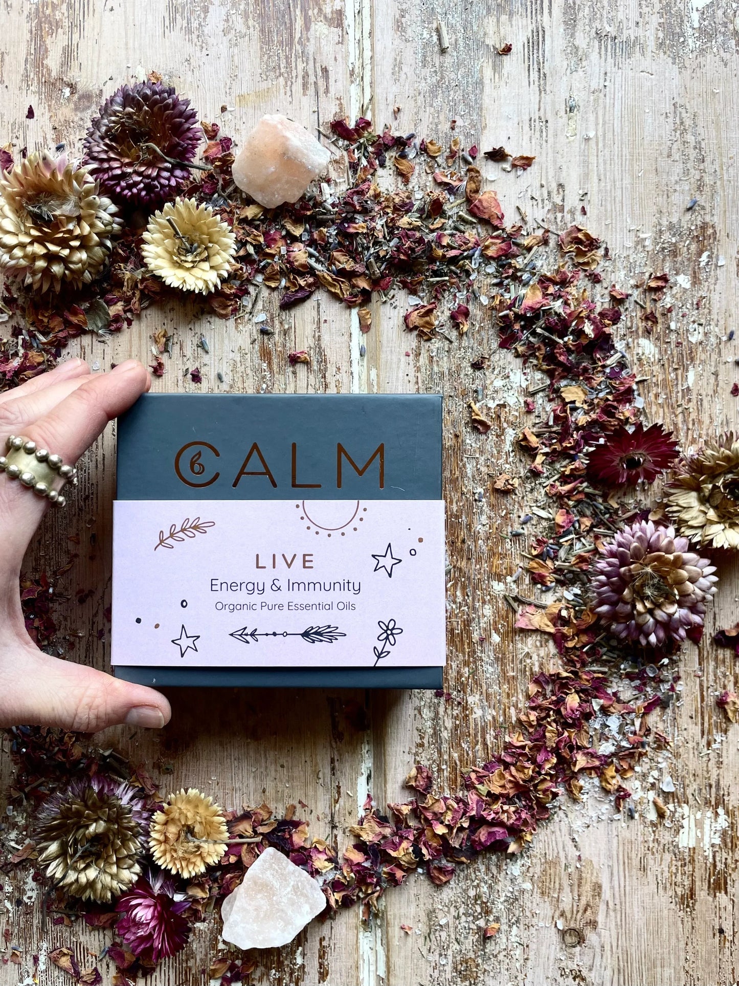Live Calm Essential Oil Set - Energy & Immunity Boost