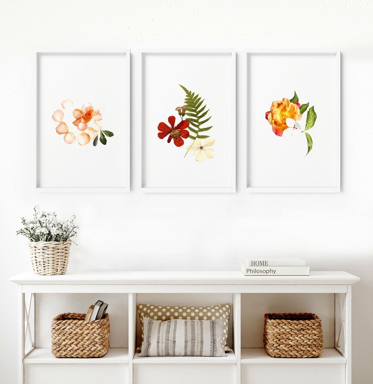Living room print | set of 3 wall art