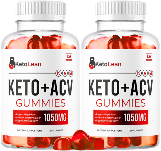 LIVORKA Keto Lean ACV Gummies – 2 Pack, 120 Gummies