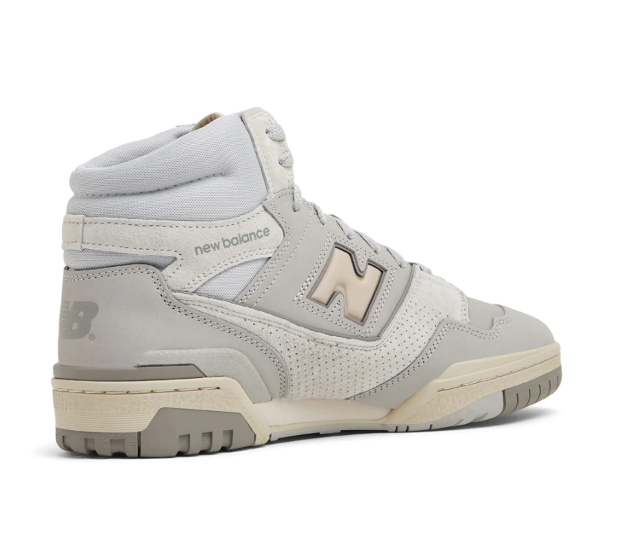 UK 6.5 New Balance 650 Men’s Leather High-Top Sneakers – EU 40