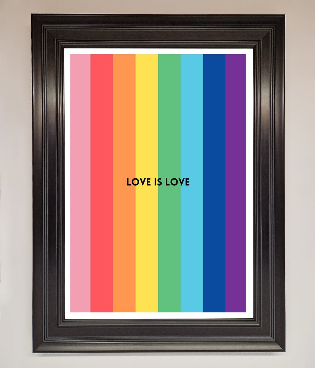 Love Is Love Framed Print