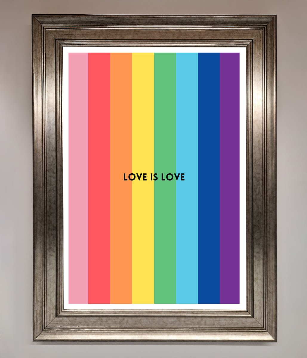 Love Is Love Framed Print